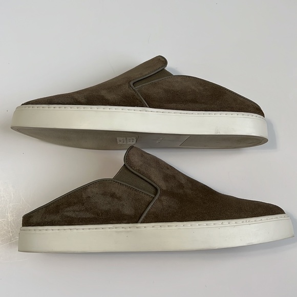 Vince Garvey 2 suede slide on mules - Picture 10 of 13